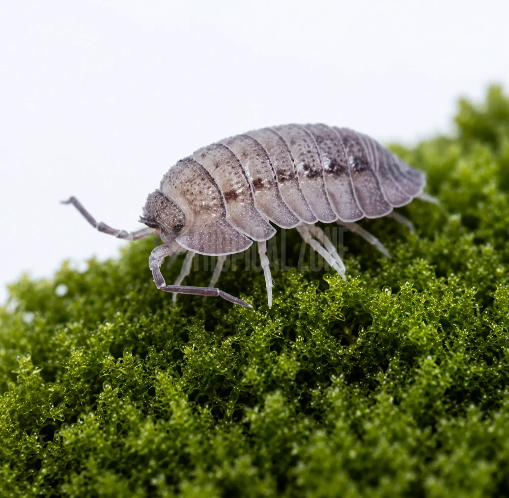 Armadillidium peraccae isopod close up