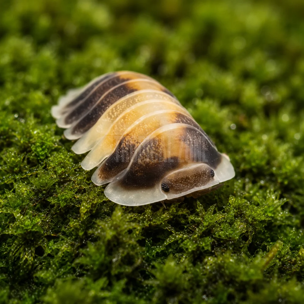 Cubaris Cappuccino isopod closeup