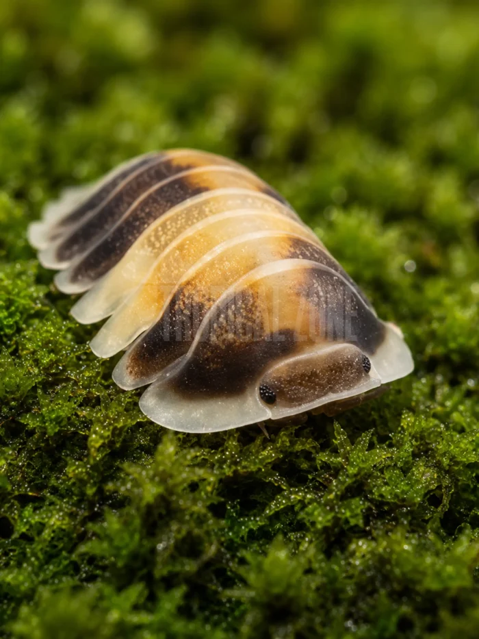 Cubaris Cappuccino isopod closeup